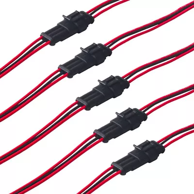10 Sets 3 Way Car Waterproof Electrical Connector Plug Wire AWG Marine 3 Pin • $1.28