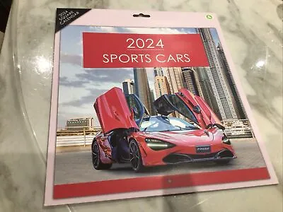 2024 Calendar Cars With Speed Moth To View Amazing Photos  • £3.98