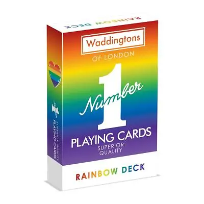£2.99 • Buy Rainbow Waddingtons Number 1 Playing Cards