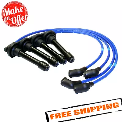 NGK 9988 Spark Plug Wire Set For 1988-1991 Honda Civic • $55.89