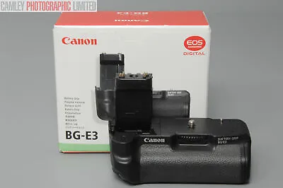 Canon BG-E3 Battery Grip Boxed For EOS 350D 400D. Graded: EXC+ [#10825] • £47.95