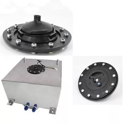 $25.99 • Buy Universal Fuel Cell Gas Tank Filler Cap Twist Cap WIth Filler Plate Fittings