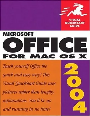 Microsoft Office 2004 For Mac OS X:... Schwartz Steve • $7.69