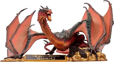 Figure Hobbit McFarlane's Dragons Smaug Statue The Lord Of The Rings Figurines • $108