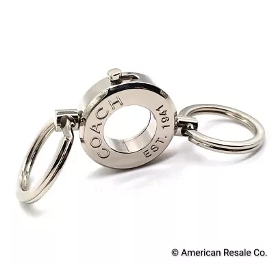 Authentic Rare COACH Vintage Valet Keychain Fob Purse Charm-Detachable-#1658 • $32.95