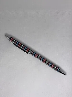 VERA BRADLEY BALL POINT PEN Plaid BLACK INK Click Pen • $17