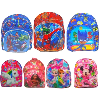 $8 • Buy Small Backpacks Multiple - Avengers, Spider, Frozen, Unicorn, Moana