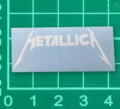 Metallica White Sticker  • £4.71