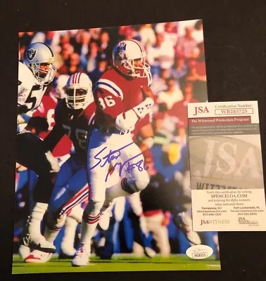 JSA Stanley Morgan Signed New England Patriots Autographed 8x10 Photo Auto 725 • $24.99