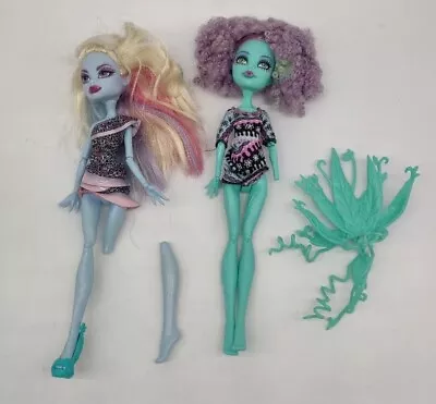 Monster High Doll Abbey Bominible Honey Swamp Clothes Pieces REPAIR LOT OF 2 • $34.99