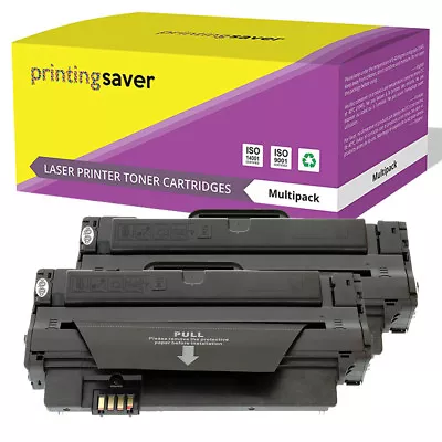 £23.75 • Buy 2 Black Toner Cartridge For Samsung ML-1910 ML1915 ML2525 ML2525W MLT-D1052L