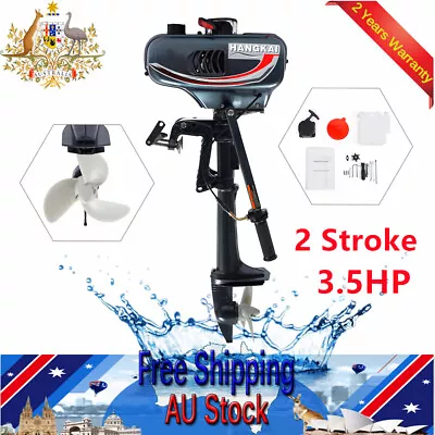 2Stroke 3.5HP Outboard Motor Fishing Boat Engine CDI Water Cooling HANGKAI • $400