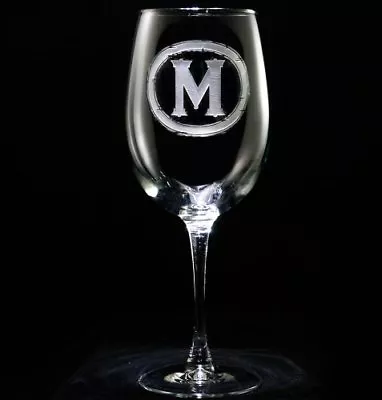 Personalized Monogrammed Wine Glasses (Set Of 4) (m9) • $57.20