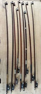 9  Old Violin Bows For Restoration • $20