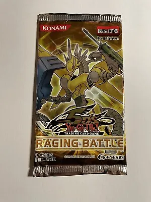 Yu-Gi-Oh - Raging Battle 1st Edition Empty Booster Pack RGBT • £12.99