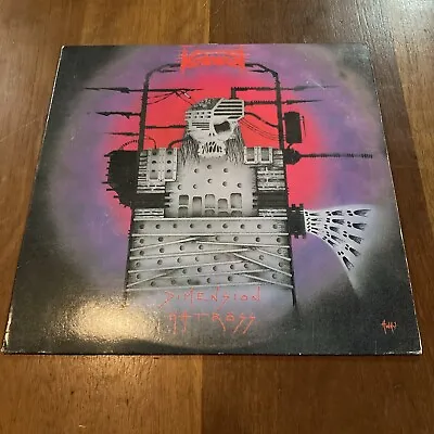 Voivod Dimension Hatross 1st US Press Vinyl LP Record Album Metal Promo • $80