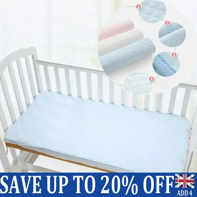 £9.99 • Buy Reusable Washable Absorbent Incontinence Bed Pads Sheet Mattress Protector QN