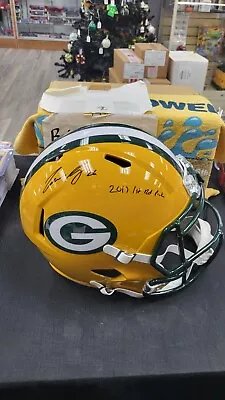 Signed Auto Inscribed Darnell Savage Packers Speed Full Size Helmet Jsa Coa • $179.99