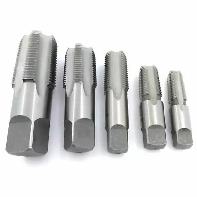 G1/8 1/4 3/8 1/2 3/4 1 HSS Taper Pipe Tap BSP Metal Screw Thread Cutting Tool~ • £4.99