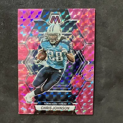 2023 Panini Mosaic Football Pink Camo Chris Johnson #242 • $0.99