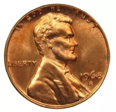 1968 S   Lincoln Memorial Cent - BU • $1.50