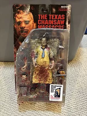 McFarlane Toys Movie Maniacs 1 Texas Chainsaw Massacre Leatherface (Bloody Var.) • $90