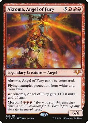 Akroma Angel Of Fury [From The Vault: Angels] MTG Near Mint Foil • $19.95
