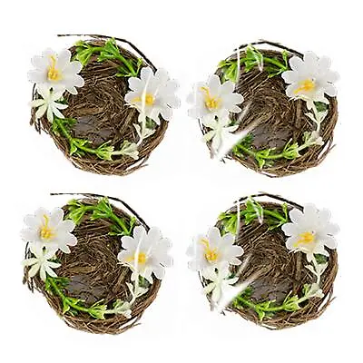 Easter Decorations Bonnet Making Arts And Crafts - 4 Pack Craft Nests • £3.35