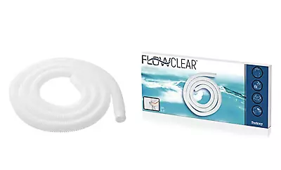 £8.99 • Buy Bestway Hose Pipe 3M BW58369 1.25 Inches Diameter Swimming Pool White