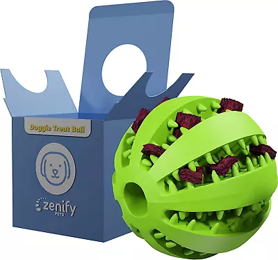 Zenify Puppy Toys Dog Toy Food Treat Interactive Puzzle Ball For Tooth Teething  • $23.37