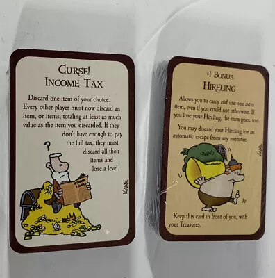 Munchkin Game Replacement Parts - Cards By Steve Jackson Games Sealed • $12