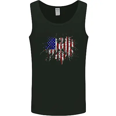 £11.99 • Buy American Eagle Flag 4th Of July USA Mens Vest Tank Top