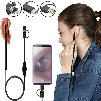 £7.65 • Buy For Samsung Android Mobile Phone USB Endoscope Borescope Snake Inspection Camera