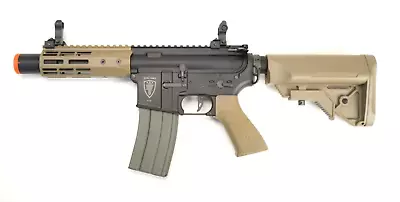 Airsoft Elite Force M4 CQC Competition Electric Rifle W/ M-LOK Rail FDE 2279527 • $189.95