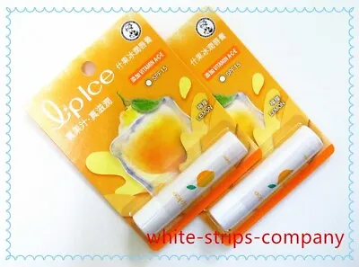 ( Pack Of 2 ) Mentholatum Lip Ice ( Lemon ) Lip Balm SPF 15 (3.5g) • $10.99