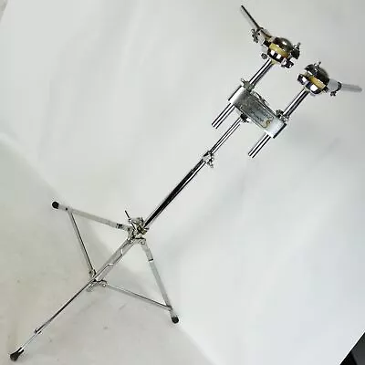 Slingerland SUPER Set-O-Matic Double Tom Drum Stand Mounts Holder Vintage #74 US • $375