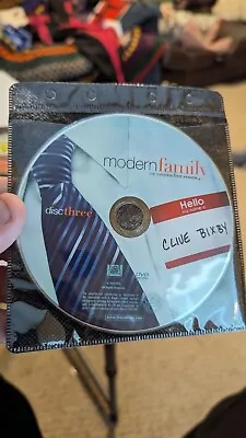 Modern Family: Season 1 Disc 3 DVD (Replacement Disc+Sleeve ONLY) • $2.53