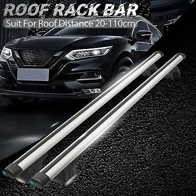 Car Anti Theft Roof Racks Cross Bars Crossbars Universal 120CM Luggage Carrier • $51.99