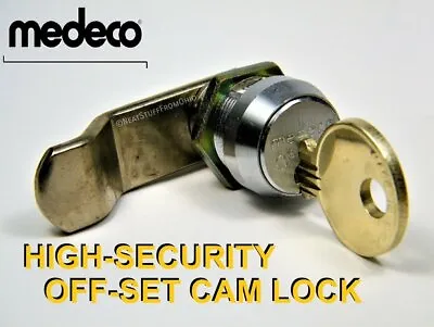 Medeco Lock Higher-security 7r Cylinder With Offset-cam One Or Two Key Option • $32.99