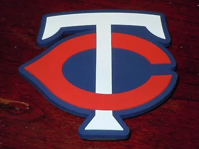 MLB Vintage MINNESOTA TWINS Large RUBBER Baseball FRIDGE MAGNET Standings Board • $8.99