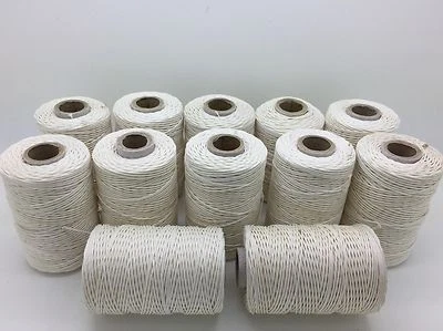 £5.99 • Buy 100% Cotton Heavy Duty White Threads For Leather Tent Canvas Flag Tent Repair UK