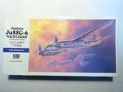 Hasegawa 1/72 Junkers Ju88G-6 `NACHTJÄGER' (E32) • $31.99