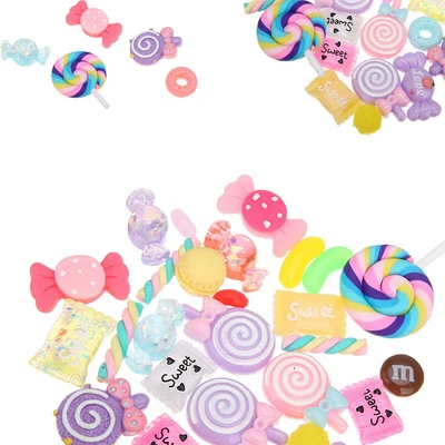 $13.85 • Buy Slime Beads Cute DIY Scrapbooking Candy Flatbacks Making Supplies Colorful
