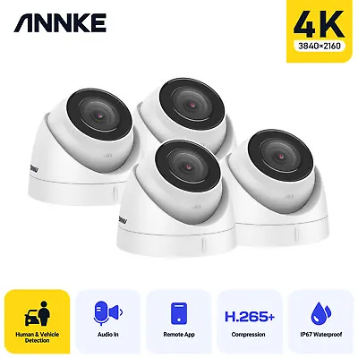 £65.51 • Buy ANNKE C800 4K 8MP Outdoor Security Dome Audio IP CCTV PoE Camera For System Kit