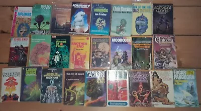 Large (25x) Vintage Science Fiction & Fantasy Collection Job Lot Bundle 60s-70s • £29.99