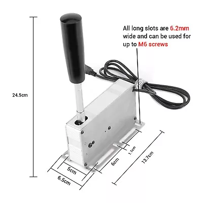 $79.03 • Buy PC USB Sequential Shifter Gearshift SIM For Logitech G25 G27 G29 Racing Game