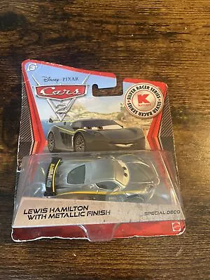 Disney Pixar Cars 2 Lewis Hamilton W/ Metallic Finish Silver Racer Series Kmart • £12