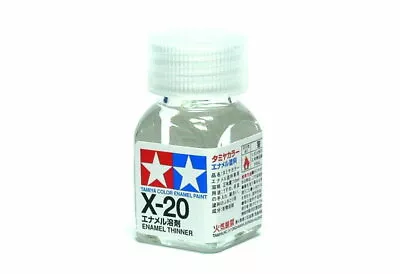 Tamiya Model Color Enamel Paint X-20 Enamel Thinner Net 10ml 80020 • $8.38