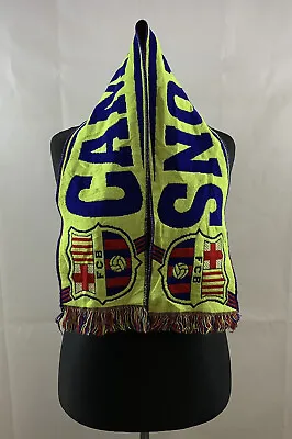 Barcelona Champions Football Scarf D924 • $18.93