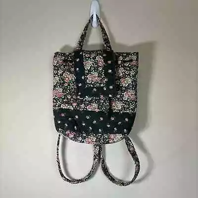 Vera Bradley Vintage Quilted Mimi Backpack Floral • $30.01